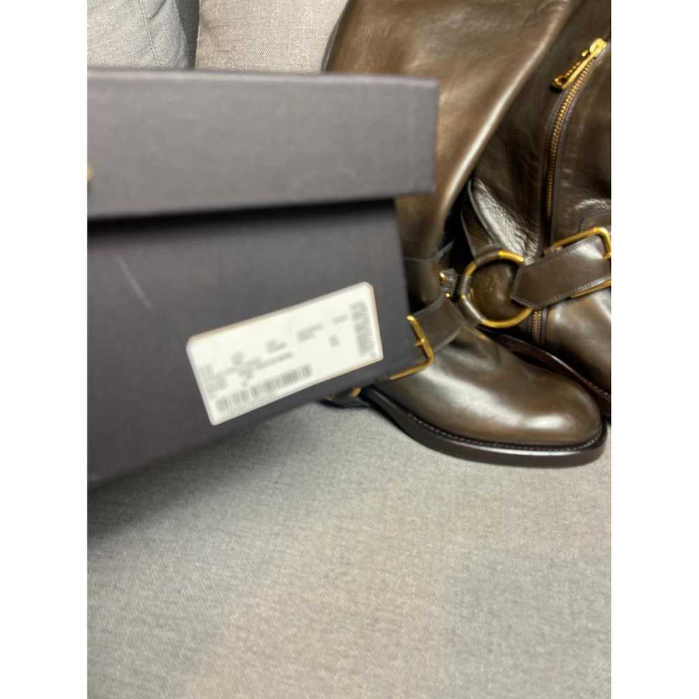 Dolce & Gabbana Leather riding boots - image 10