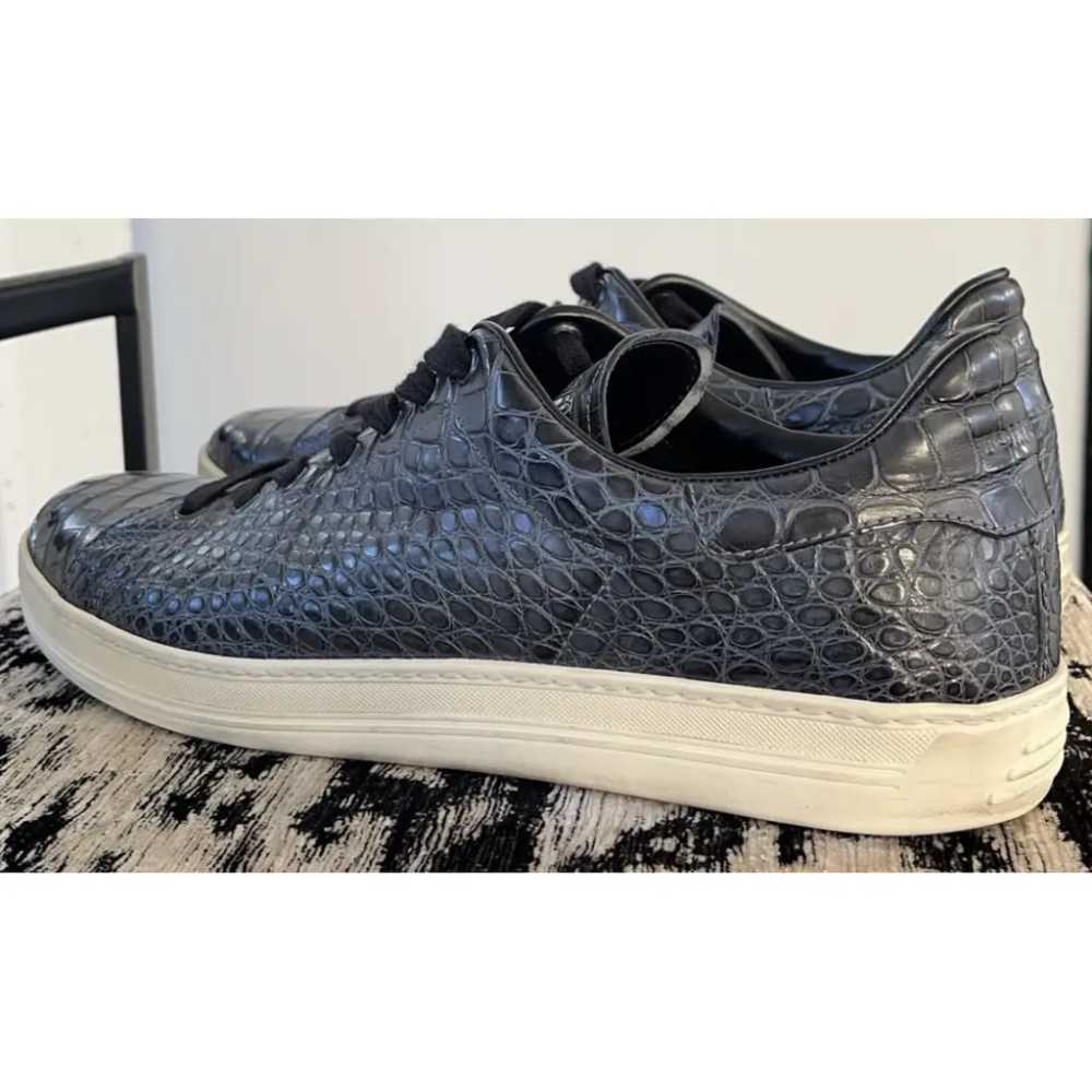 Tom Ford Alligator low trainers - image 4