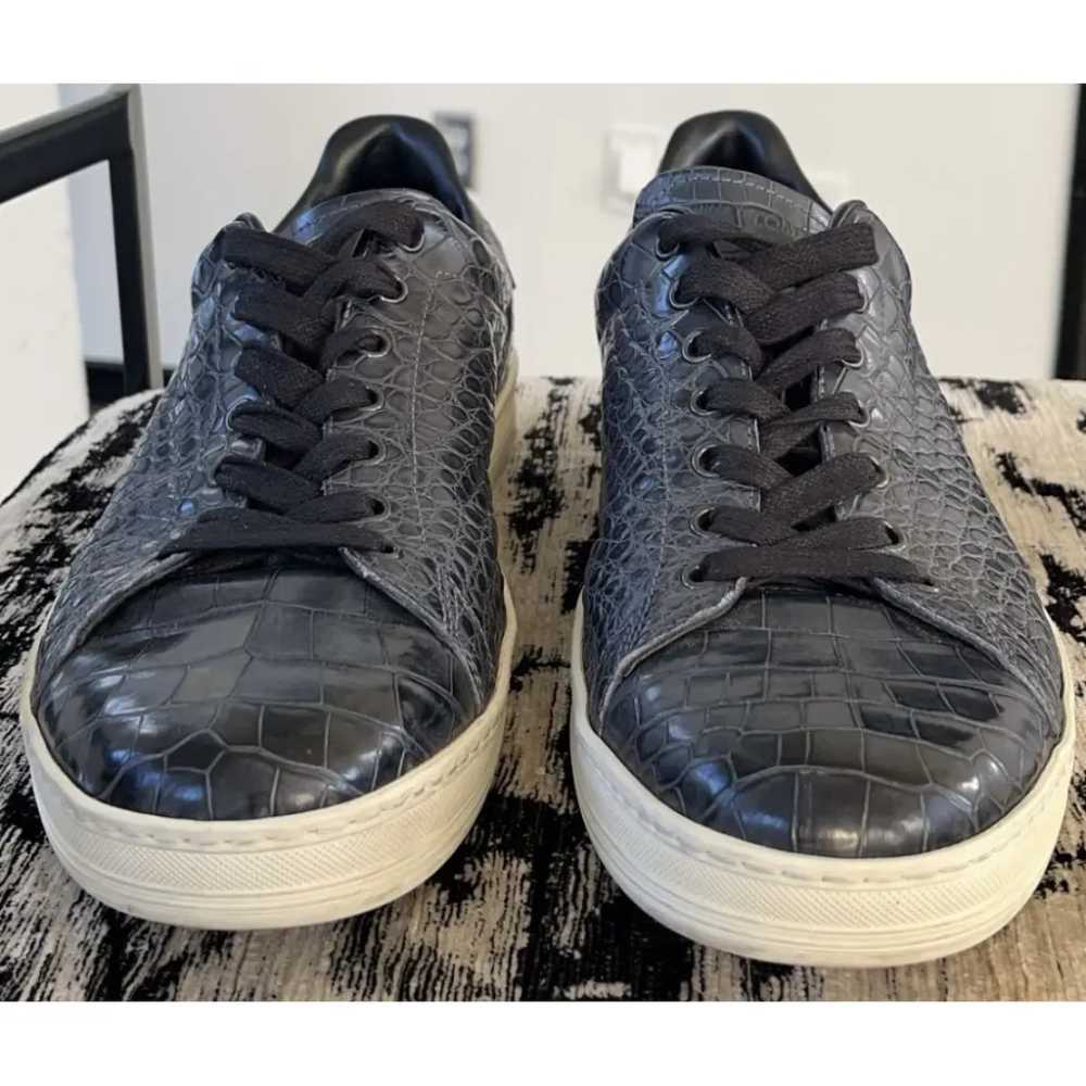 Tom Ford Alligator low trainers - image 6