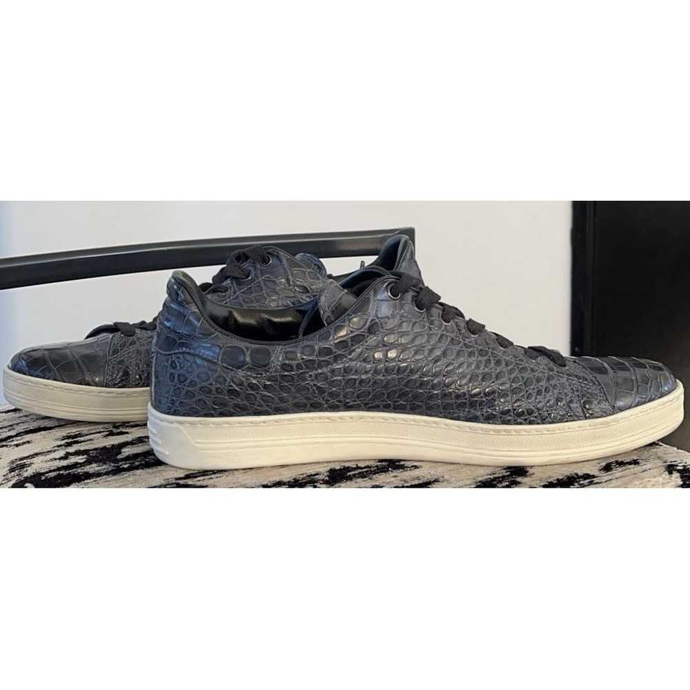 Tom Ford Alligator low trainers - image 8
