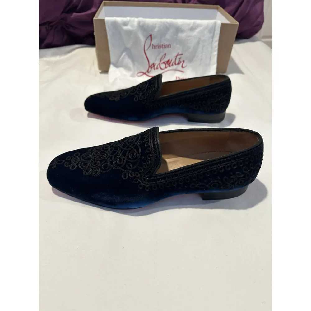 Christian Louboutin Velvet flats - image 6