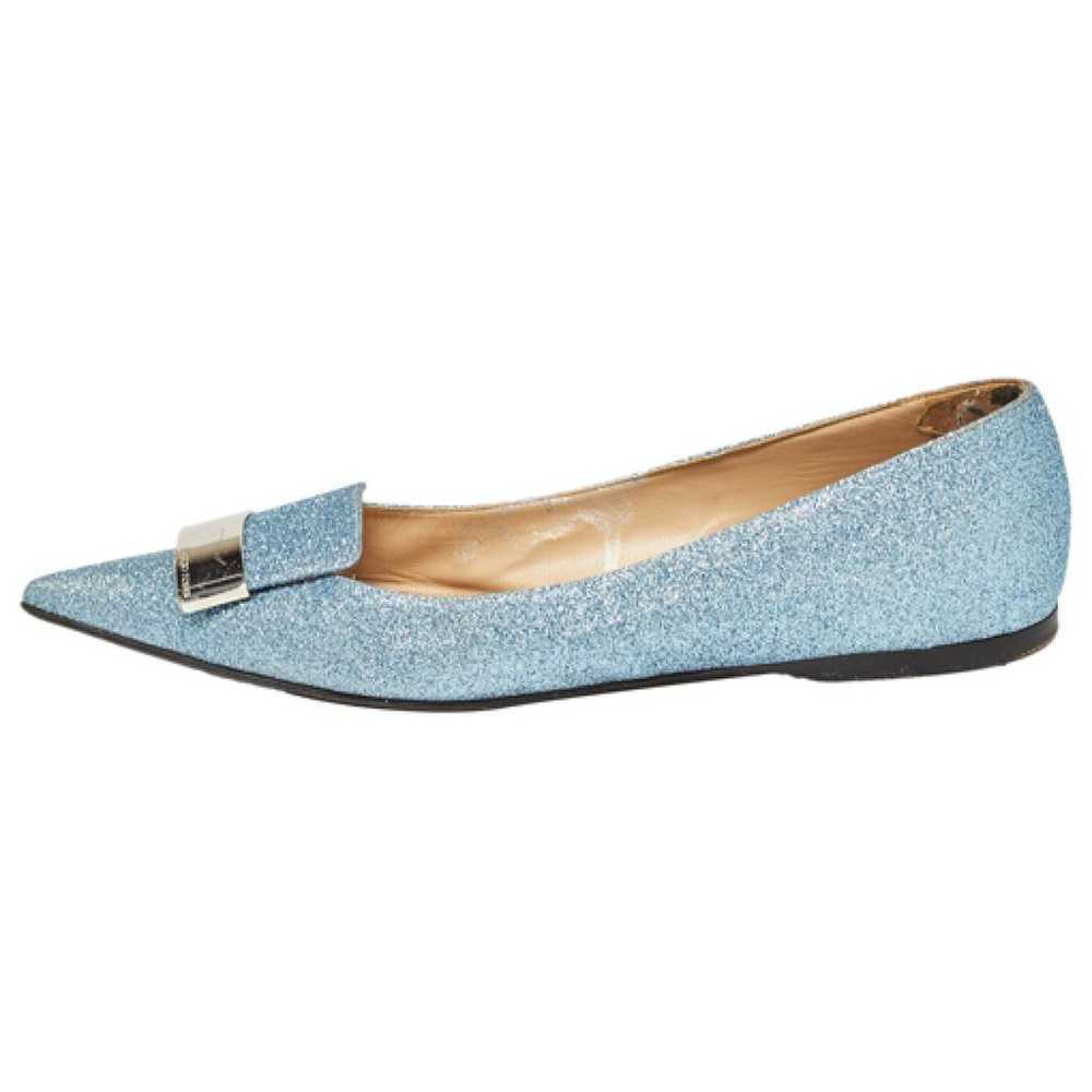 Sergio Rossi Glitter flats - image 1