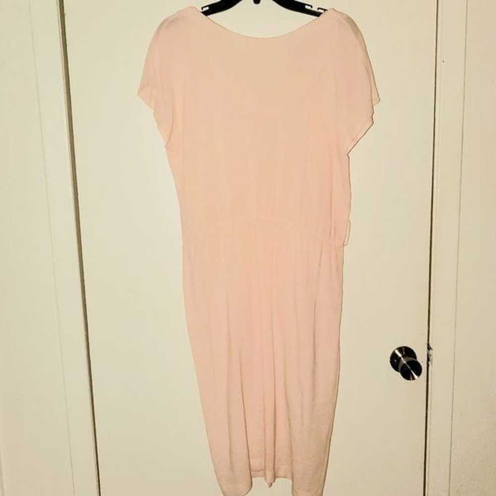 VTG DQ Fashions LTD Pink Dress & Cardigan … - image 6