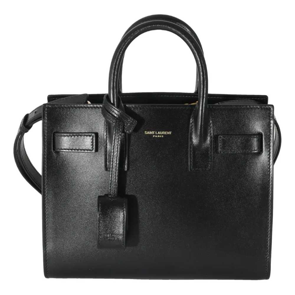 Saint Laurent Sac de Jour leather handbag - image 1