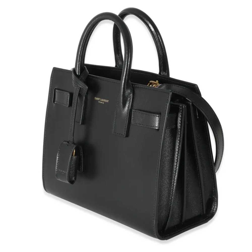 Saint Laurent Sac de Jour leather handbag - image 2