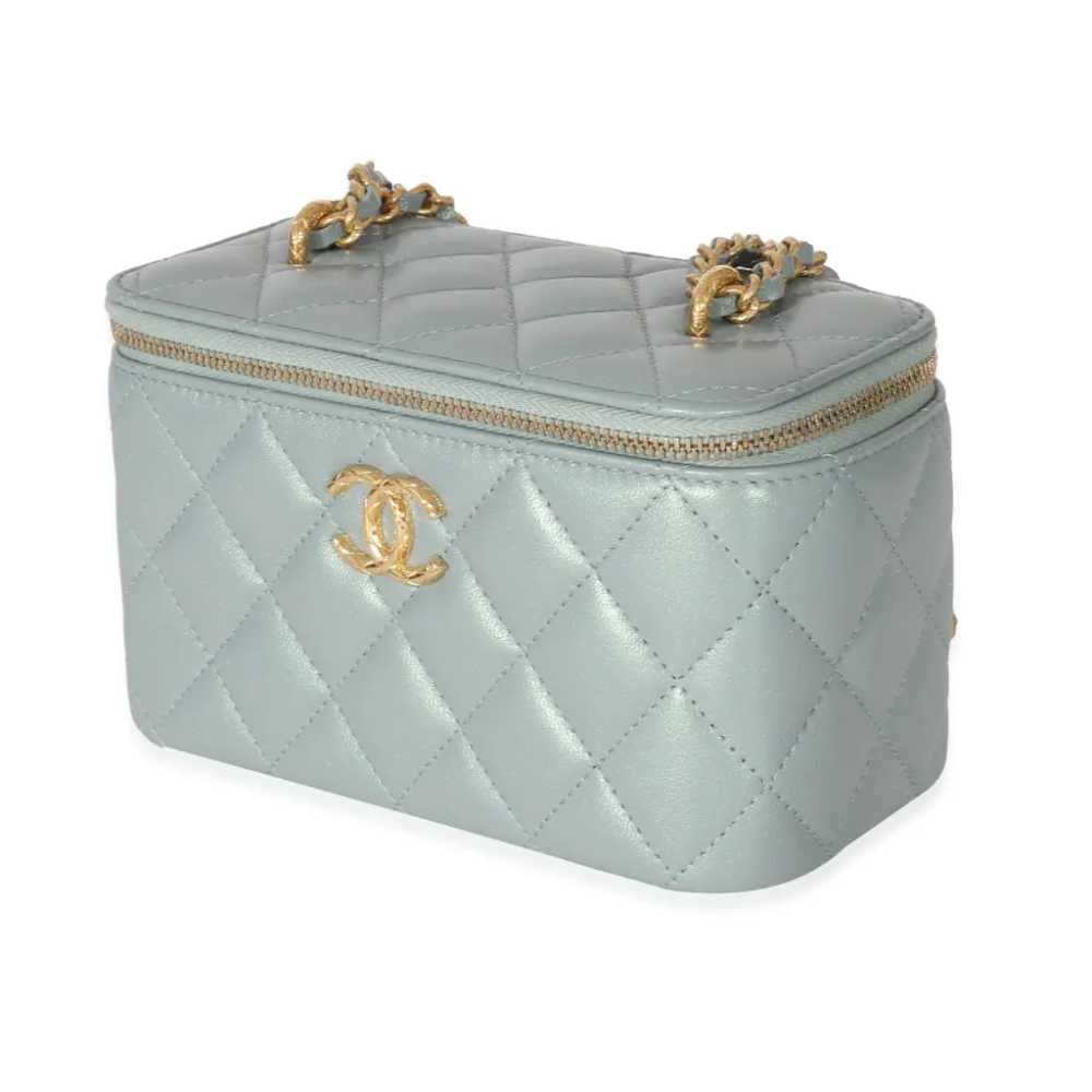 Chanel Vanity leather handbag - image 4