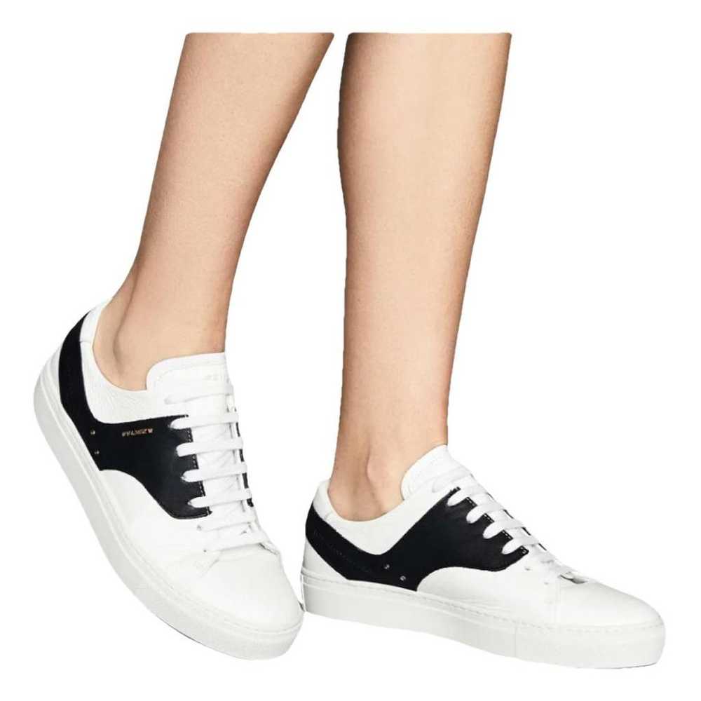 Reiss Leather trainers - image 2