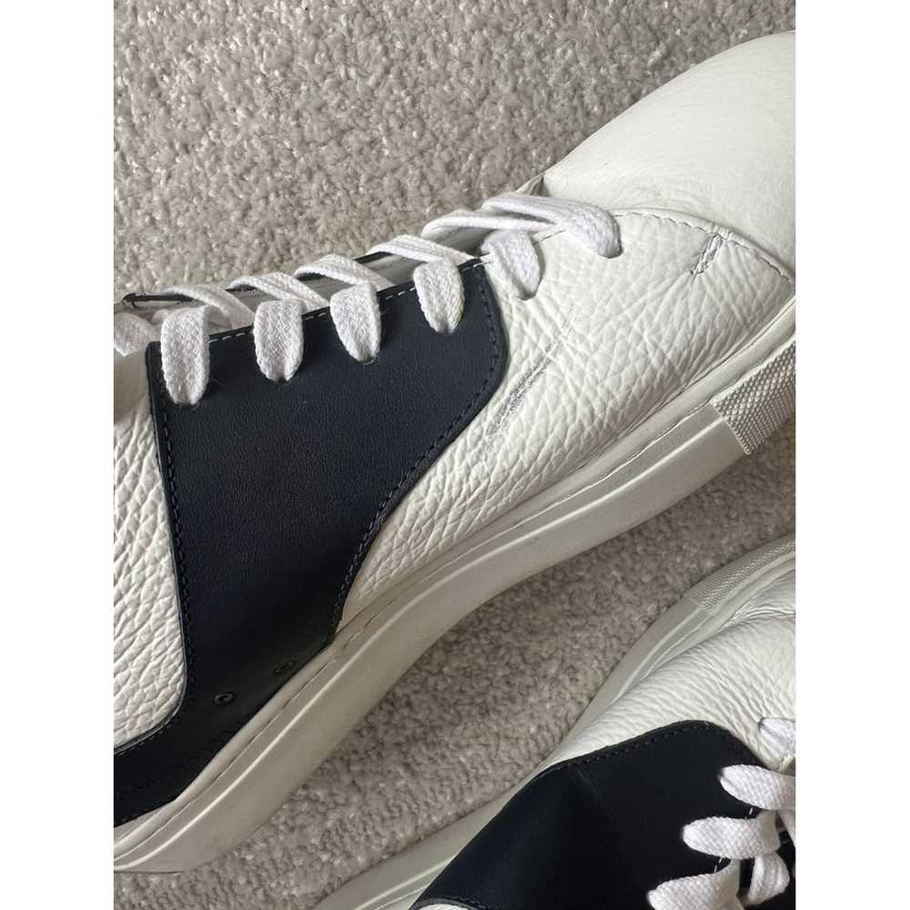 Reiss Leather trainers - image 7
