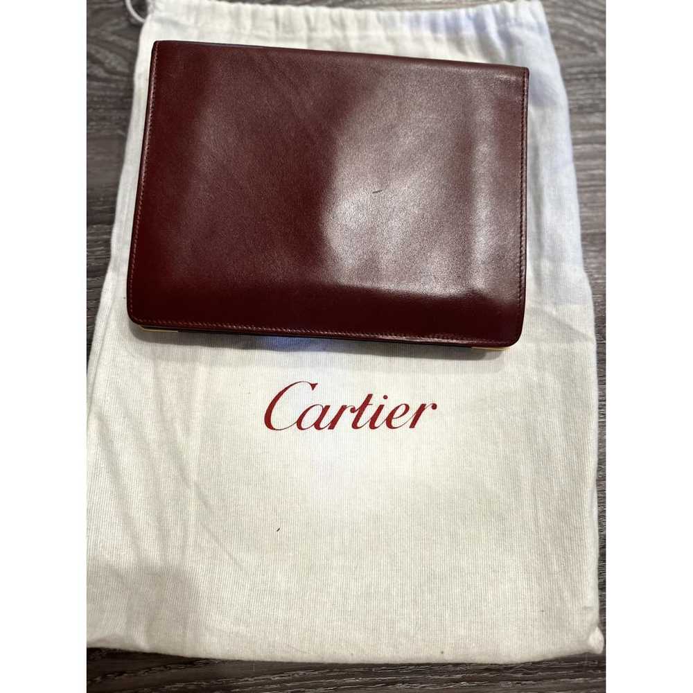 Cartier Marcello leather clutch bag - image 2