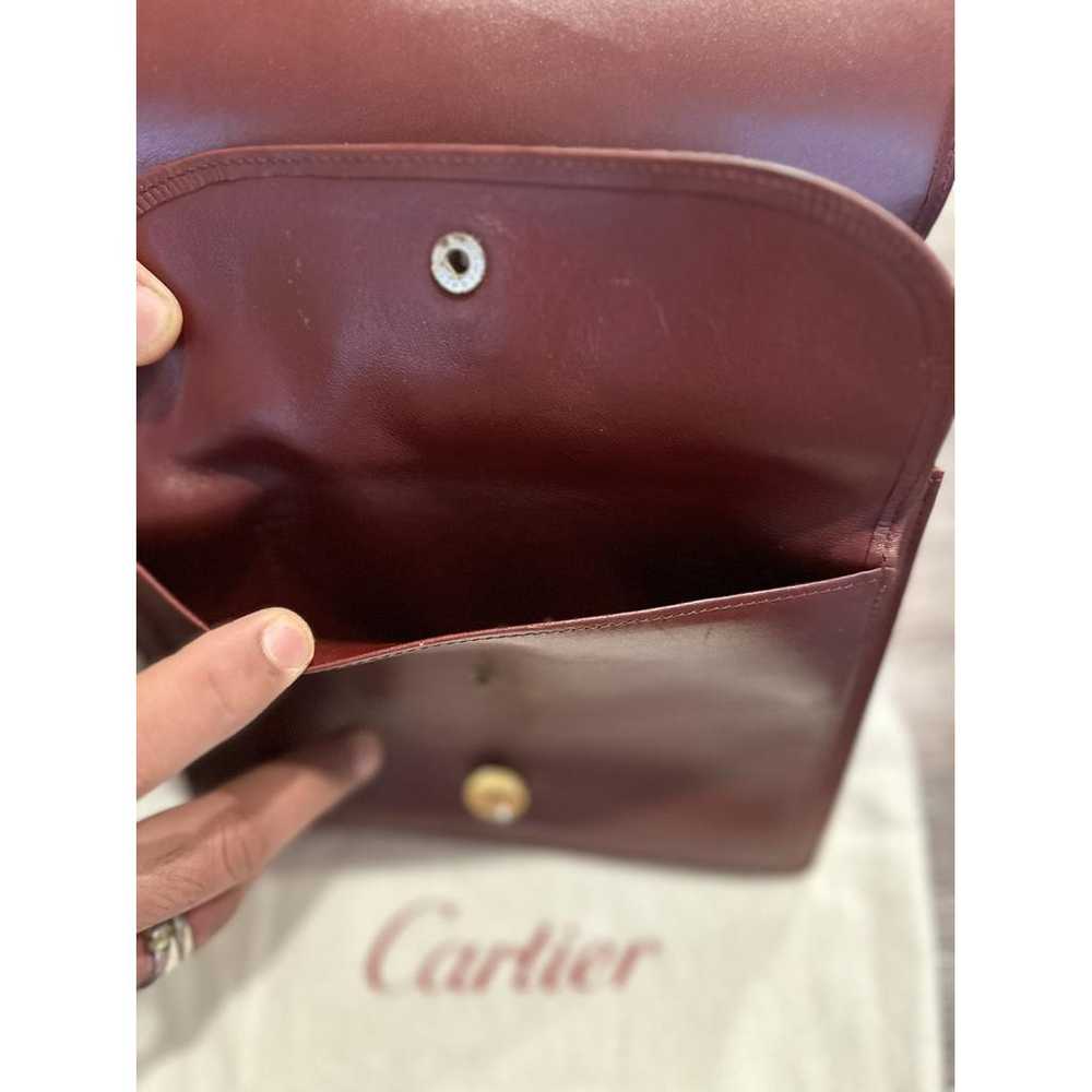 Cartier Marcello leather clutch bag - image 3