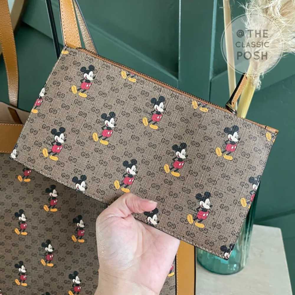 Disney x Gucci Leather tote - image 6