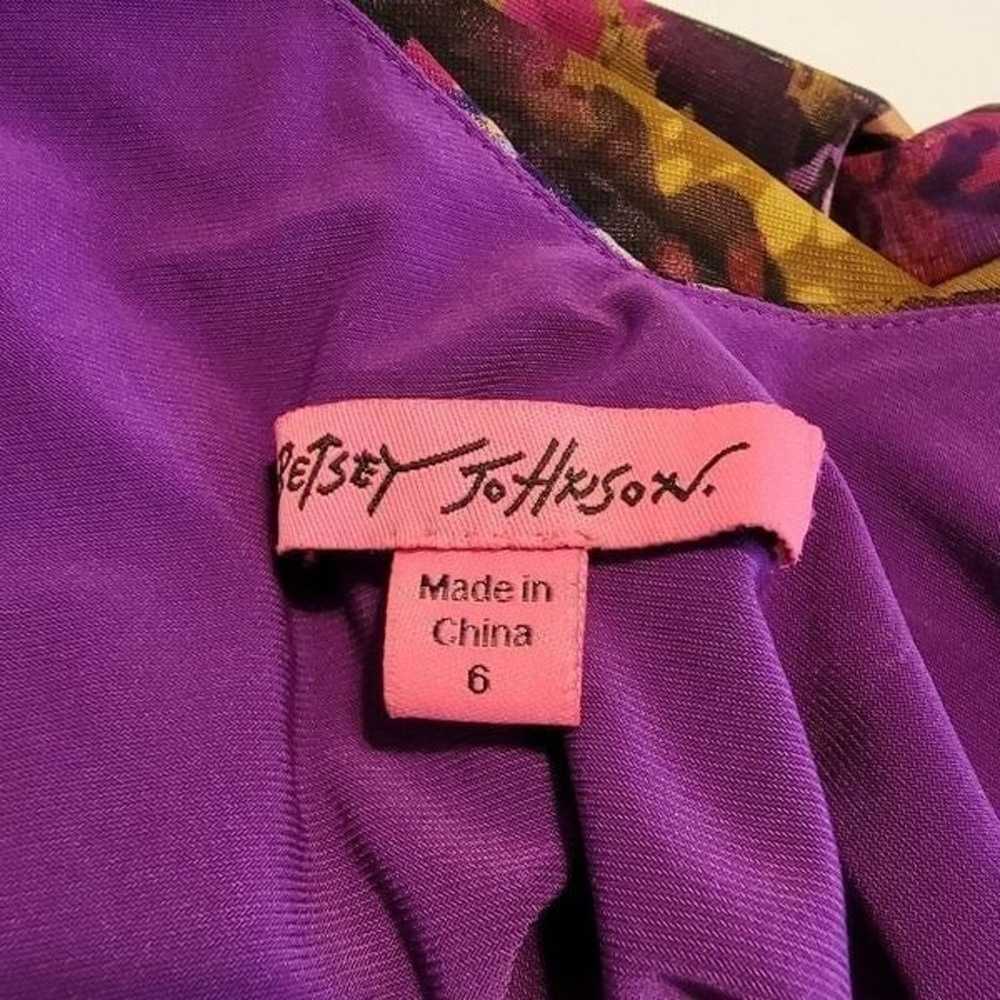 Betsey Johnson Chiffon Asymmetrical Sleeveless Dr… - image 6