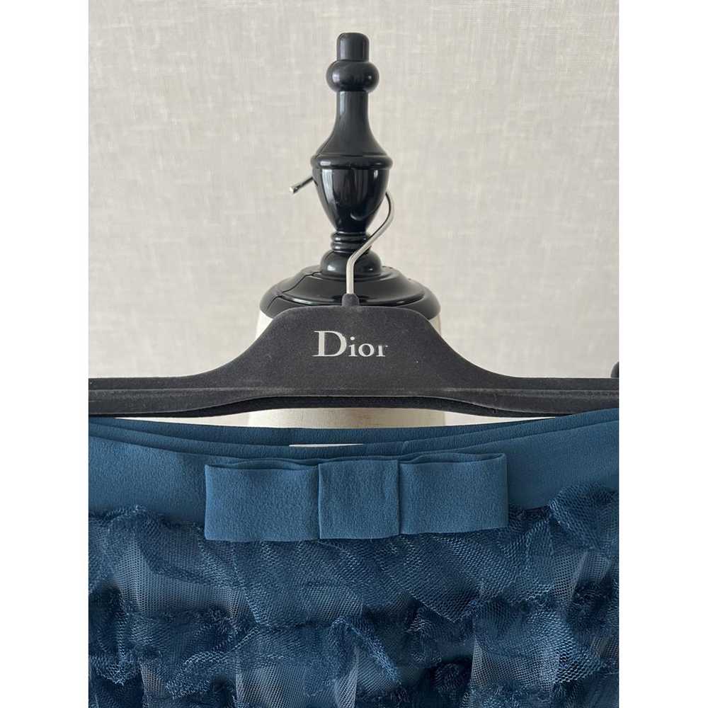 Dior Silk maxi skirt - image 3