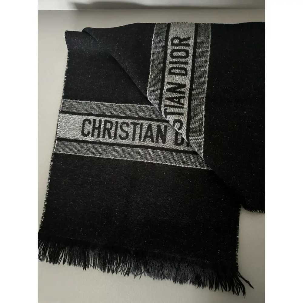 Dior Homme Wool scarf & pocket square - image 2