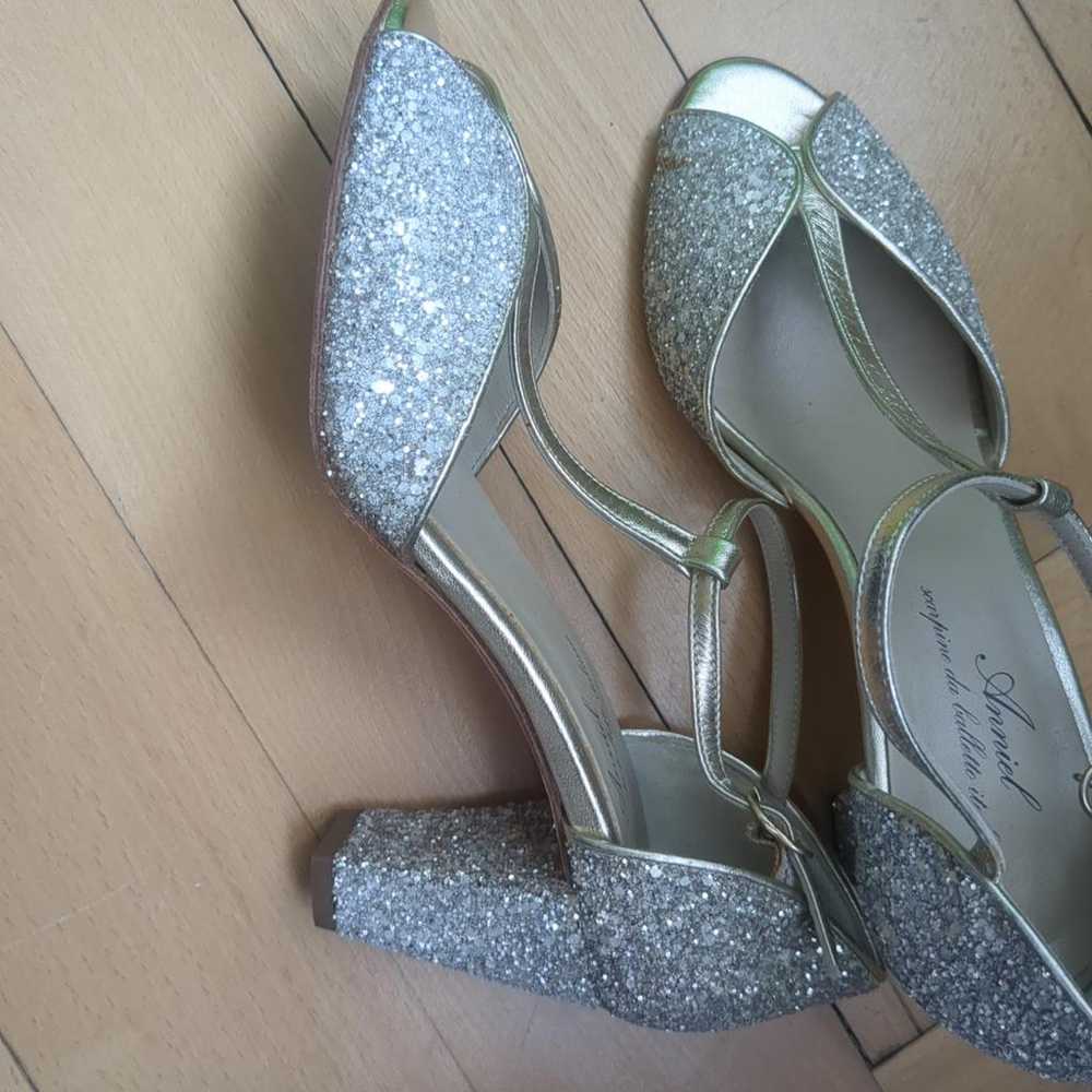 Anniel Glitter heels - image 4