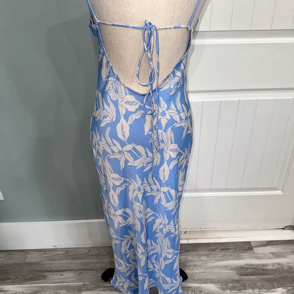 RESA x JoJo Madison Slip Dress in Malibu blue siz… - image 10