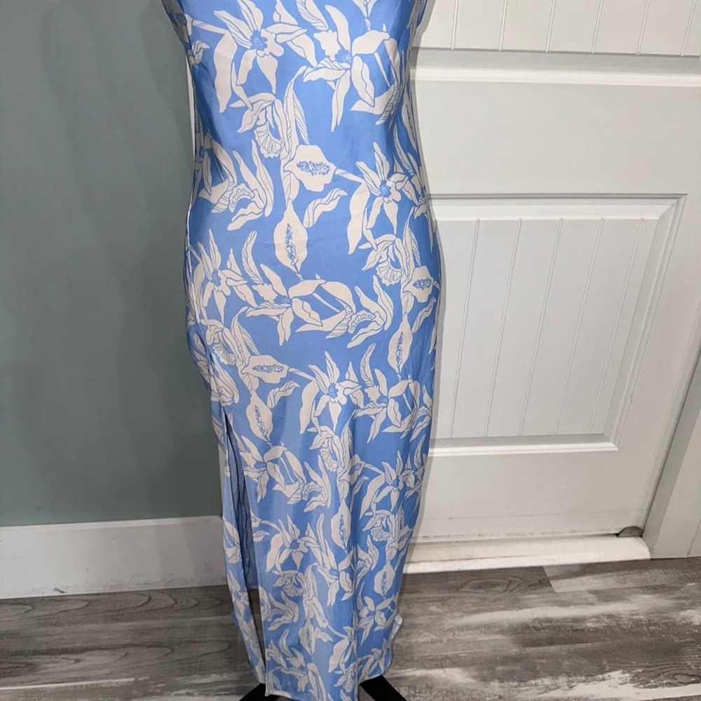 RESA x JoJo Madison Slip Dress in Malibu blue siz… - image 7