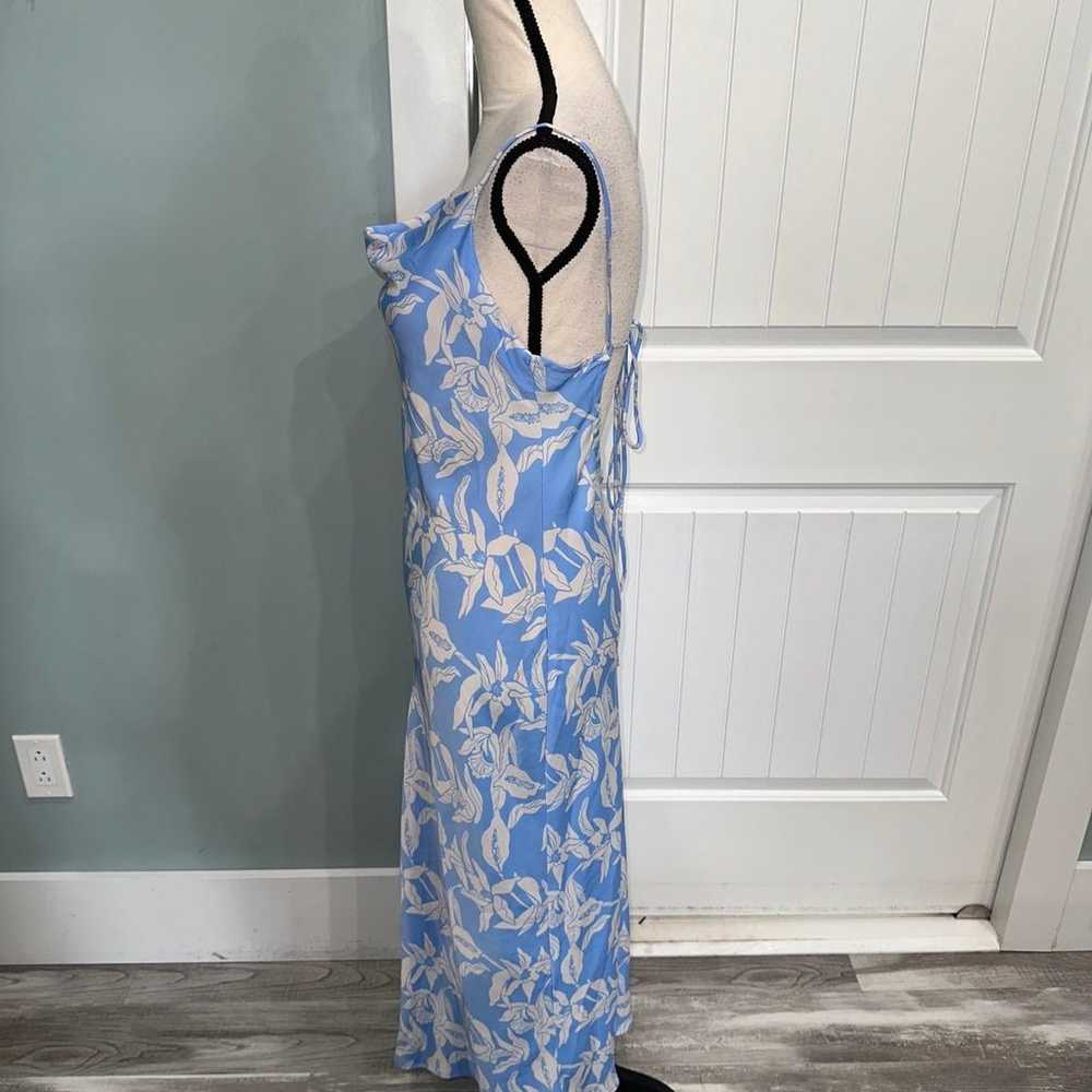 RESA x JoJo Madison Slip Dress in Malibu blue siz… - image 8