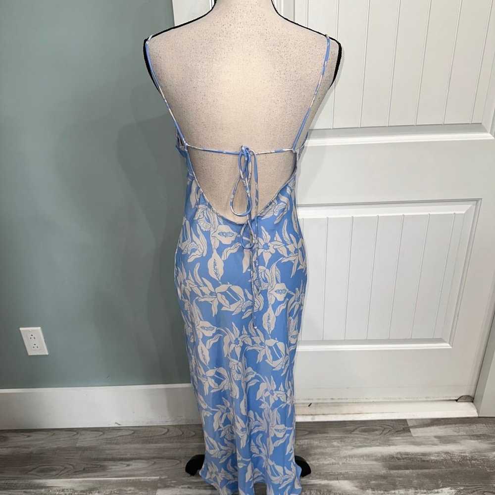 RESA x JoJo Madison Slip Dress in Malibu blue siz… - image 9