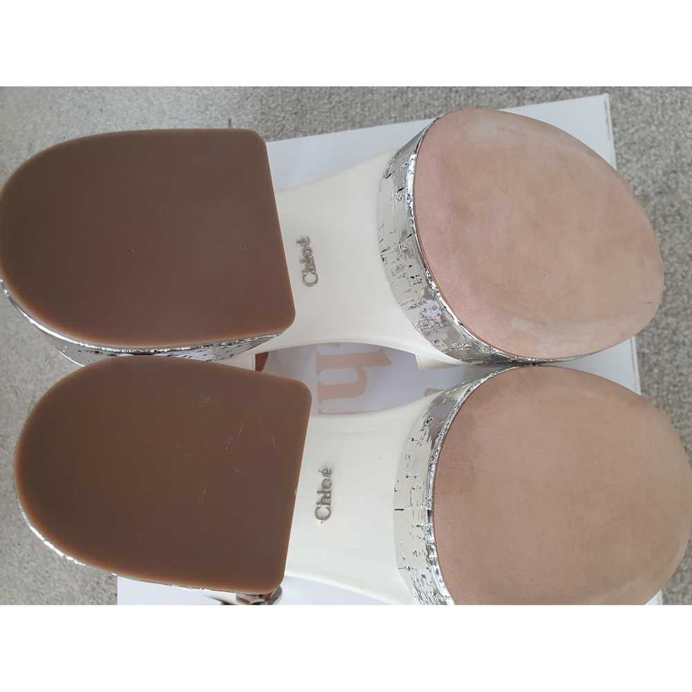 Chloé Odina leather sandals - image 3