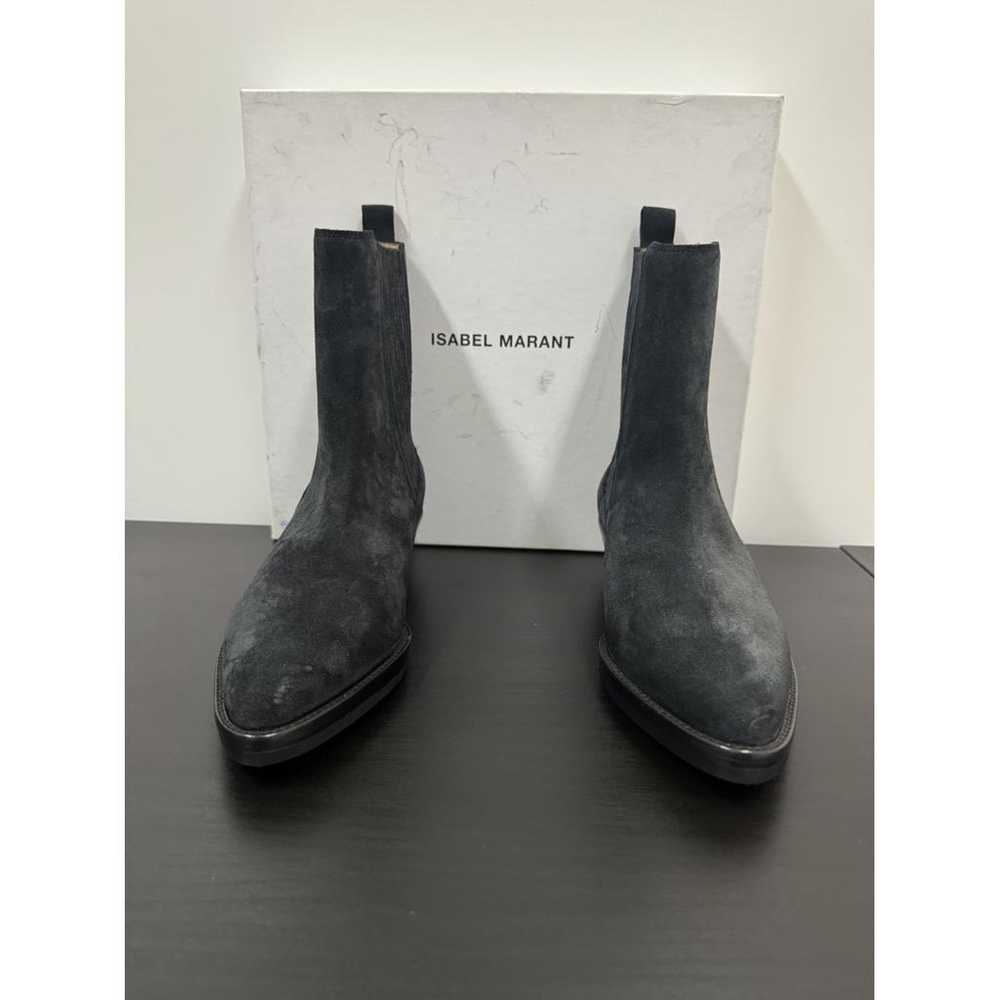 Isabel Marant Leather cowboy boots - image 2