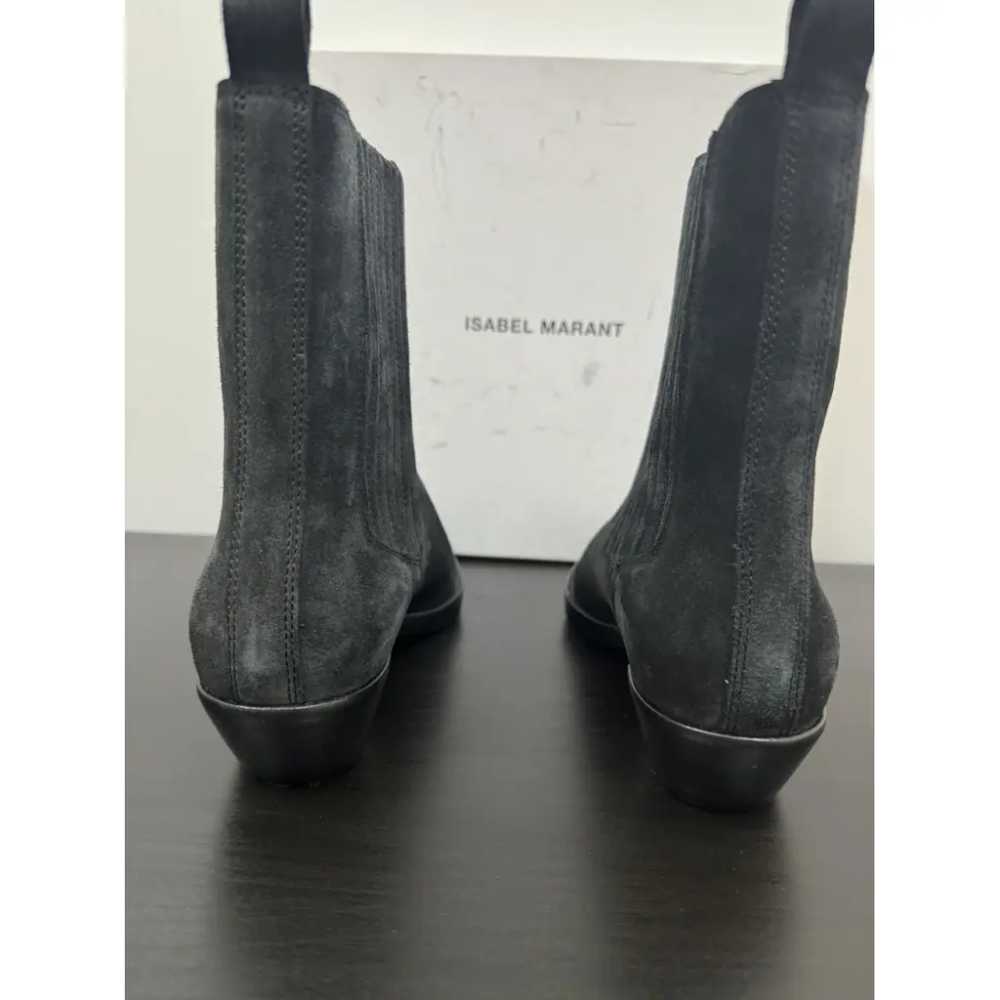 Isabel Marant Leather cowboy boots - image 3