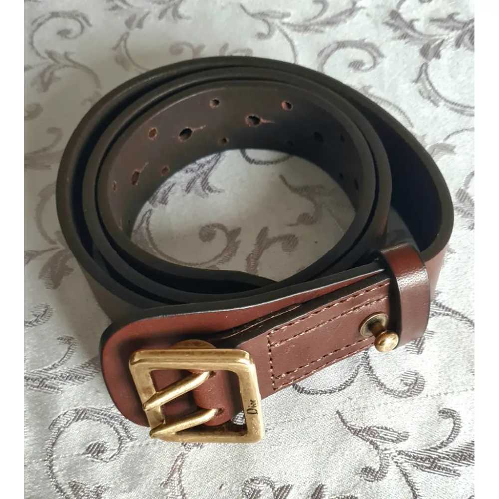 Dior Diorquake leather belt - image 2