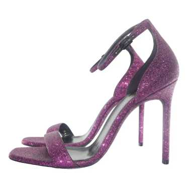 Saint Laurent Amber glitter sandal