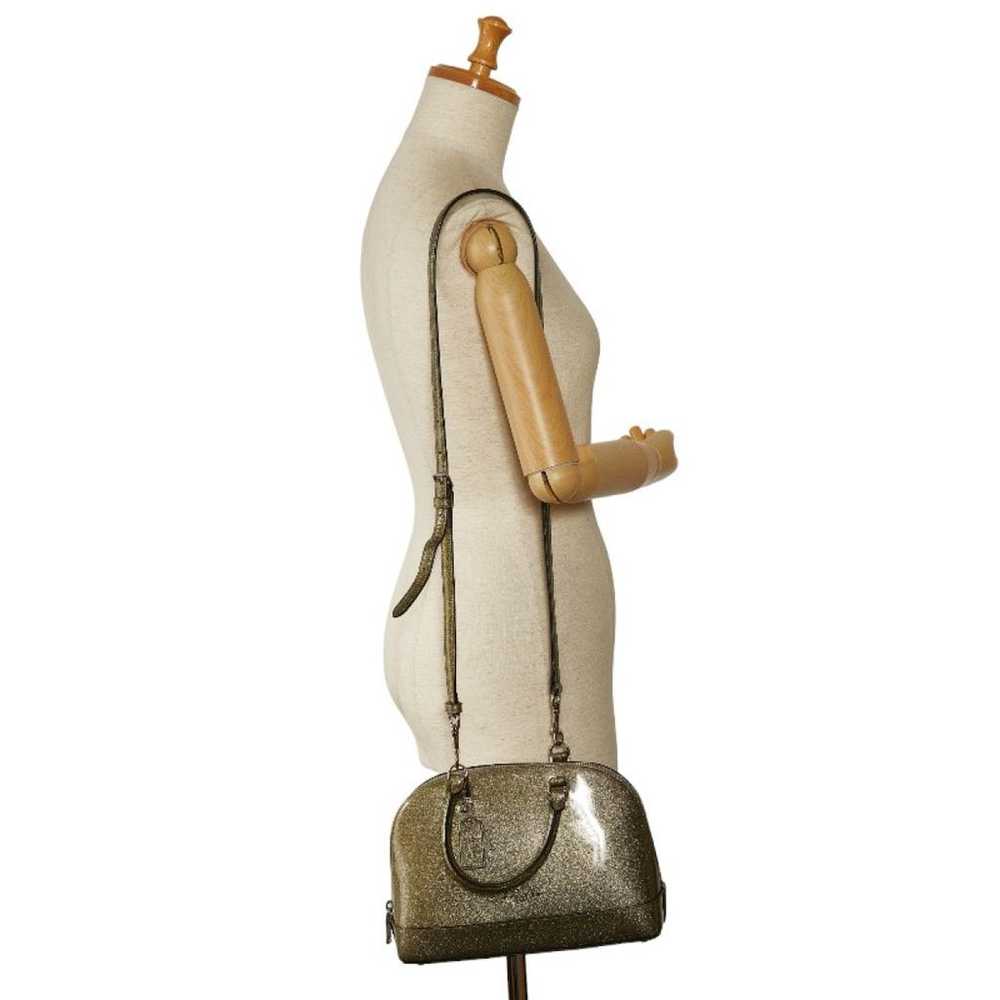Coach Cartable mini sierra patent leather handbag - image 10