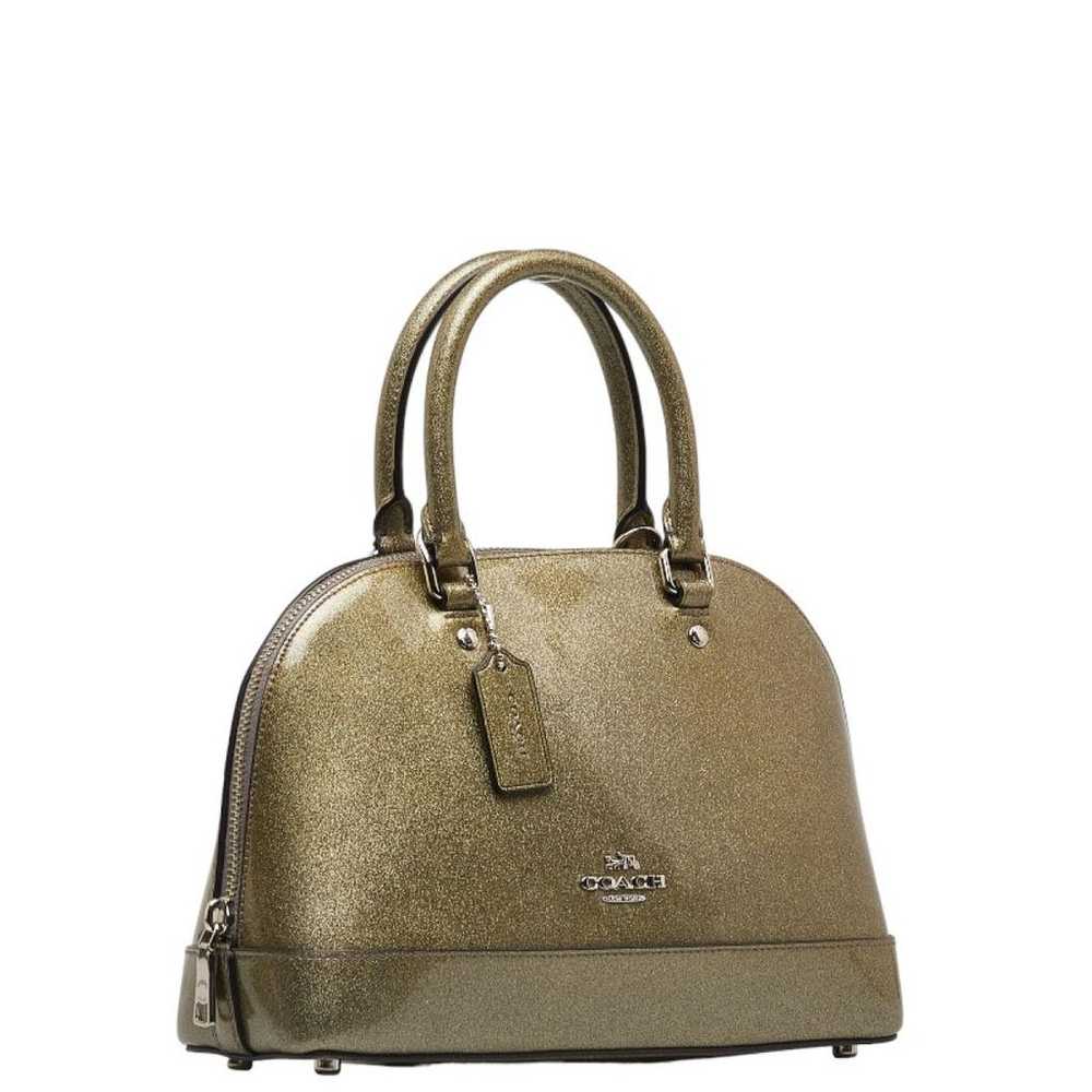 Coach Cartable mini sierra patent leather handbag - image 3