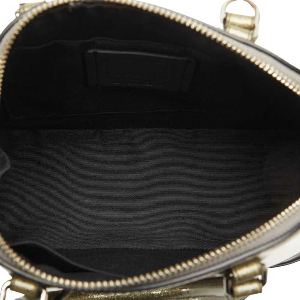 Coach Cartable mini sierra patent leather handbag - image 7