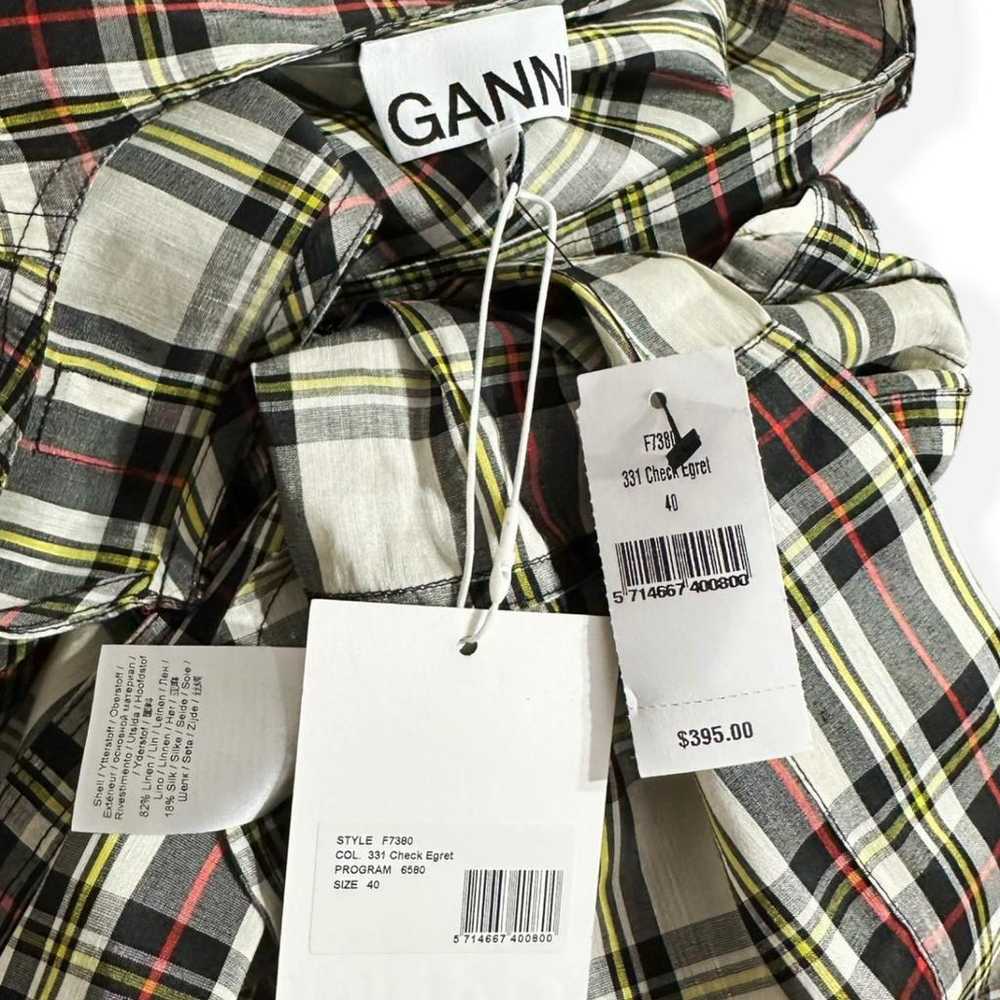 Ganni Silk mini dress - image 6