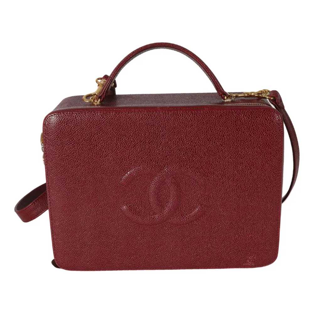 Chanel Vanity leather handbag - image 1