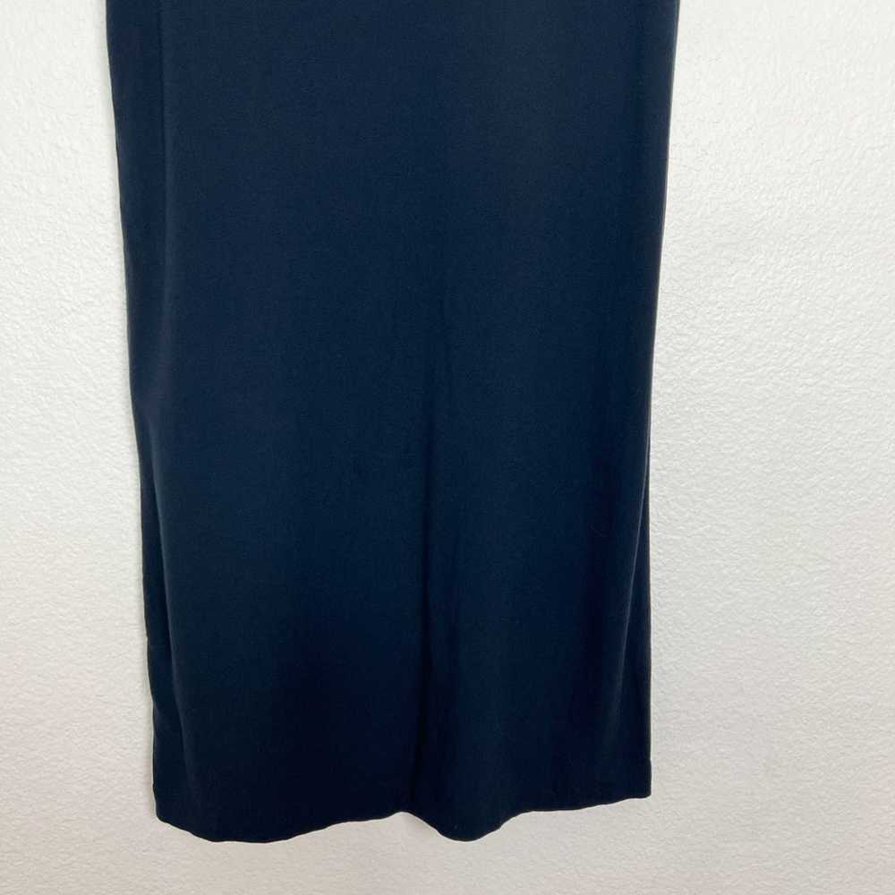 Jenni Kayne Blue Crepe T-Shirt Mini Dress Size Sm… - image 10