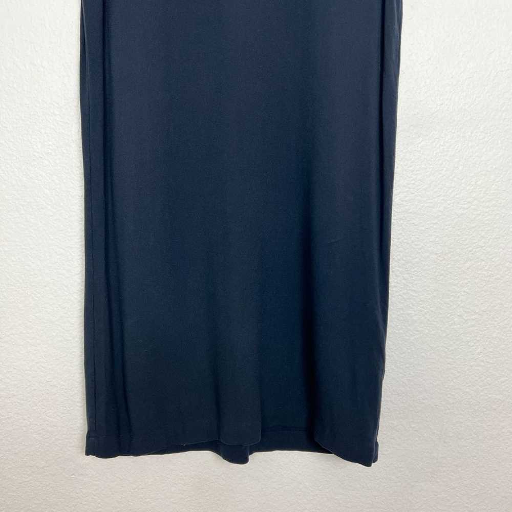 Jenni Kayne Blue Crepe T-Shirt Mini Dress Size Sm… - image 7
