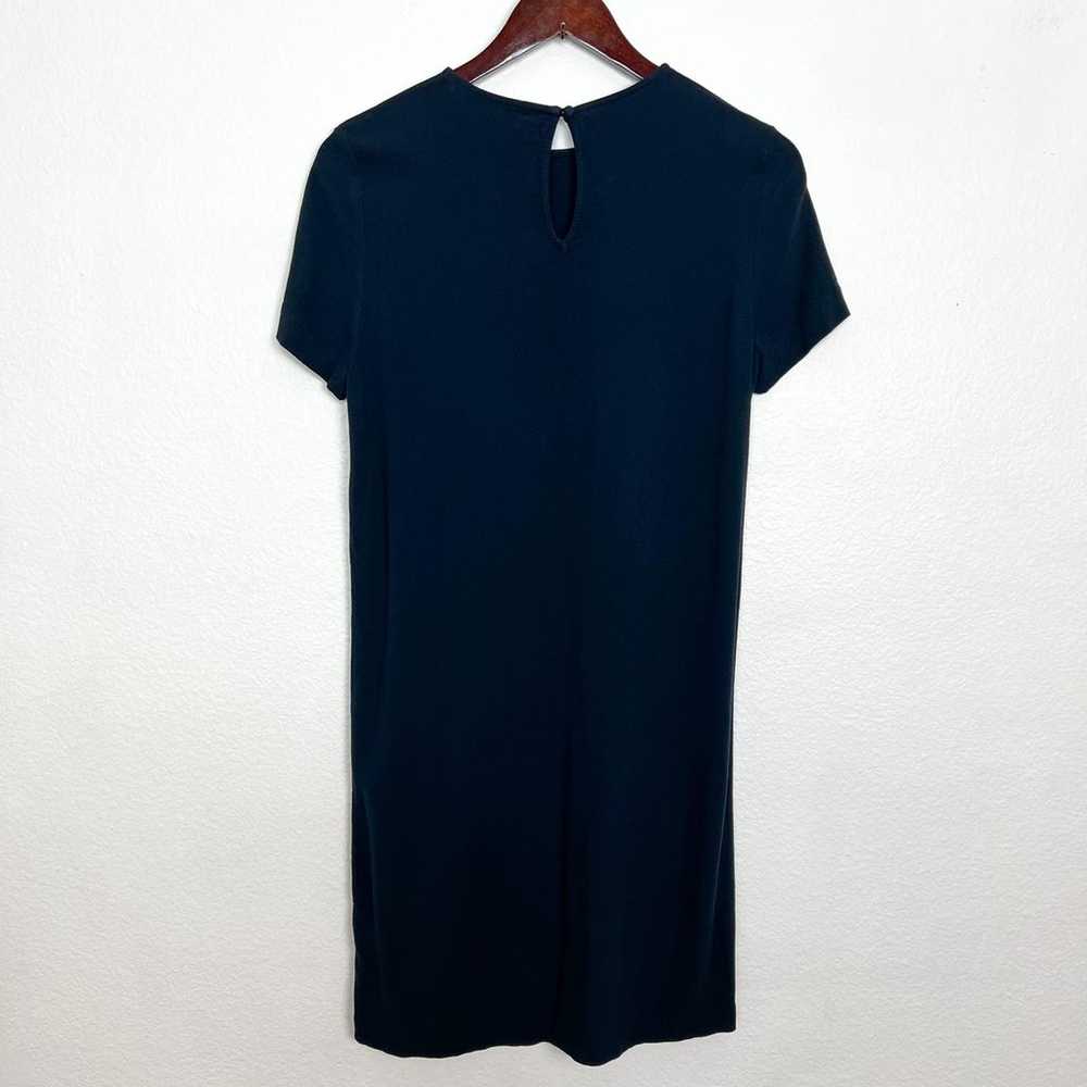 Jenni Kayne Blue Crepe T-Shirt Mini Dress Size Sm… - image 8