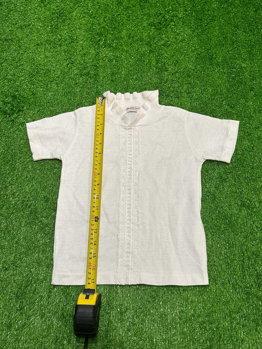 Health-Tex Stantogs Lace Tee Youth Size 6x (6.5) - image 3