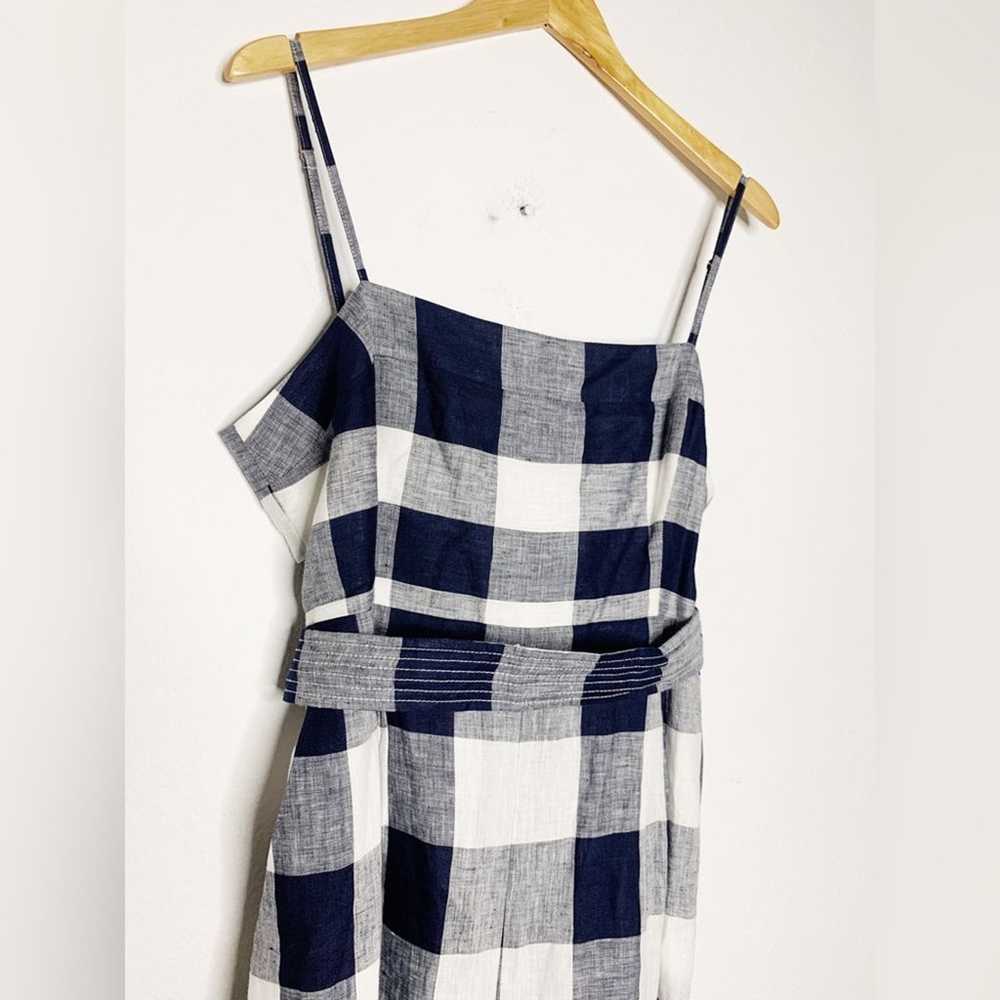 New J. Crew Gingham Beauchamps Linen Spaghetti St… - image 5