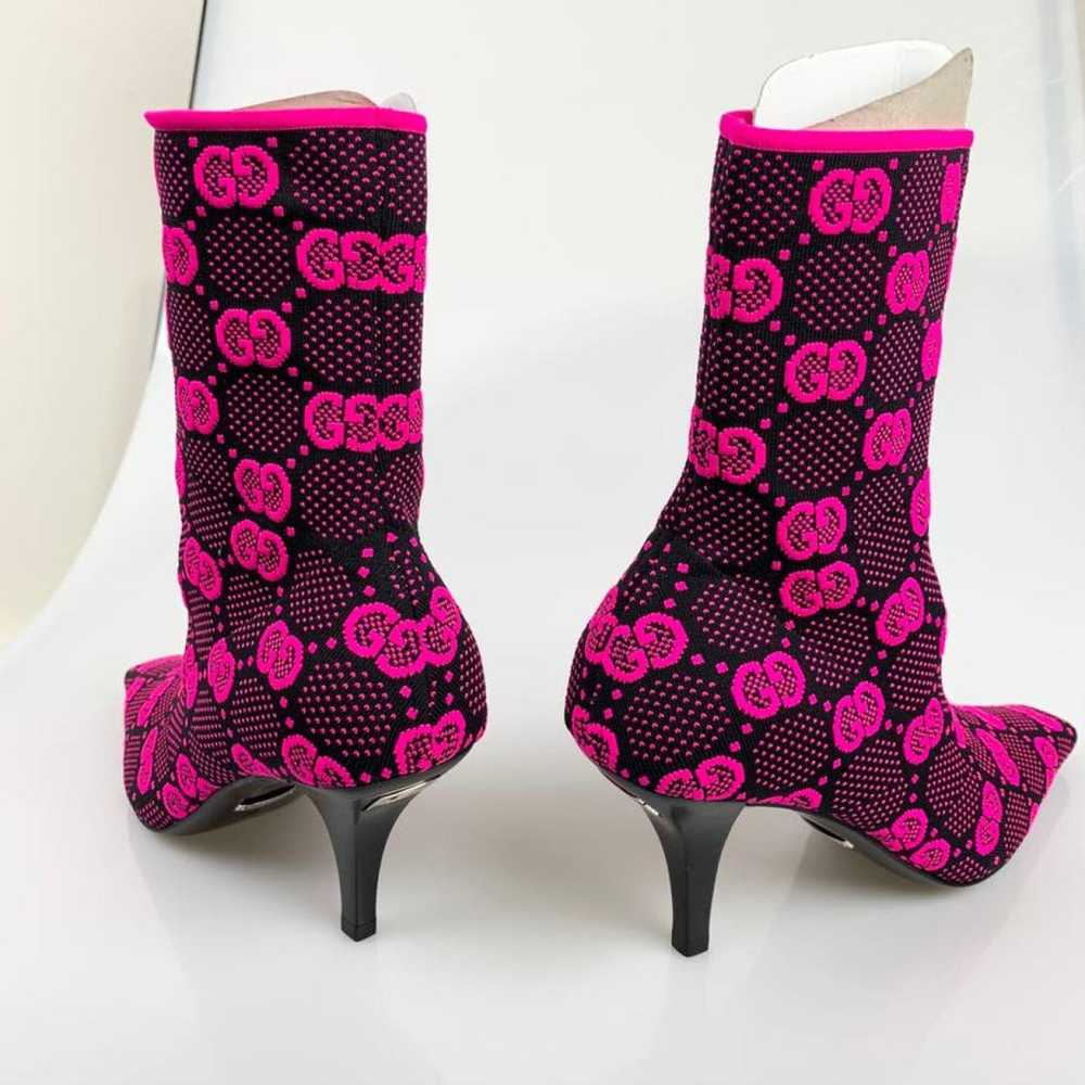 Gucci Cloth ankle boots - image 11