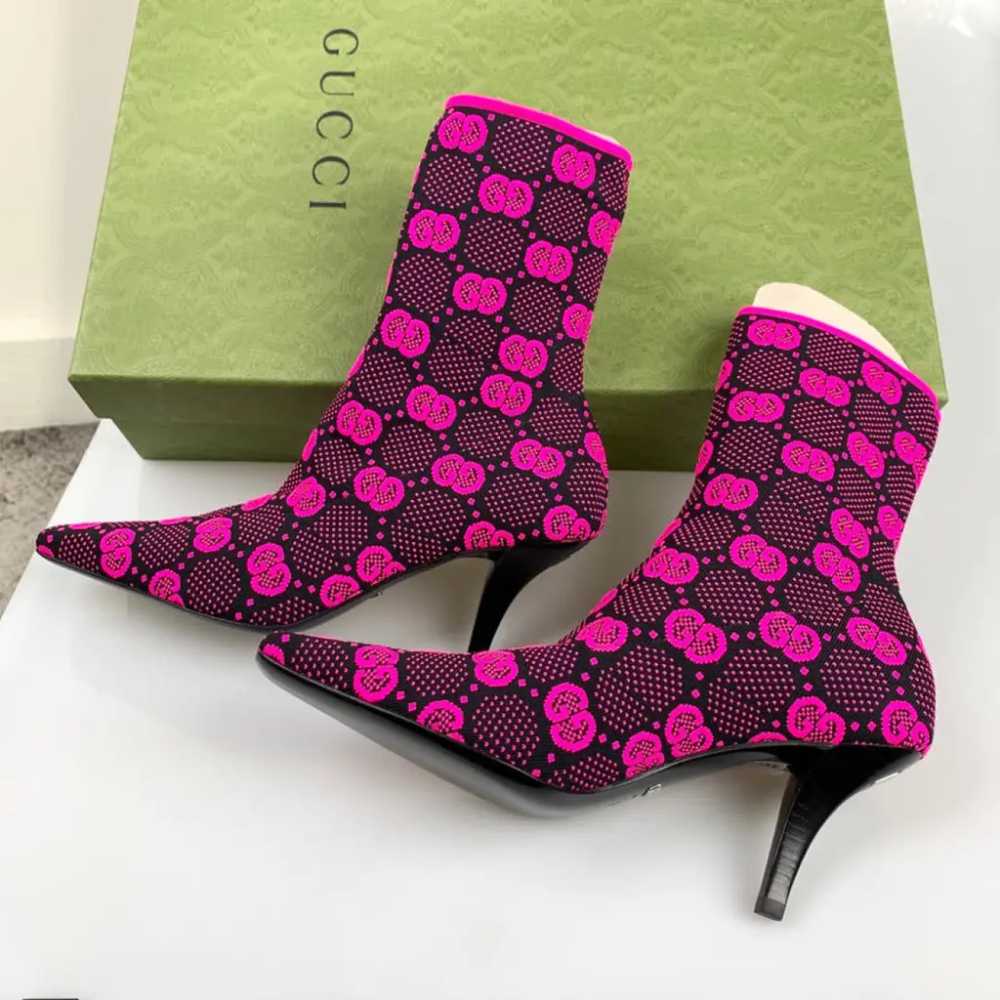 Gucci Cloth ankle boots - image 12