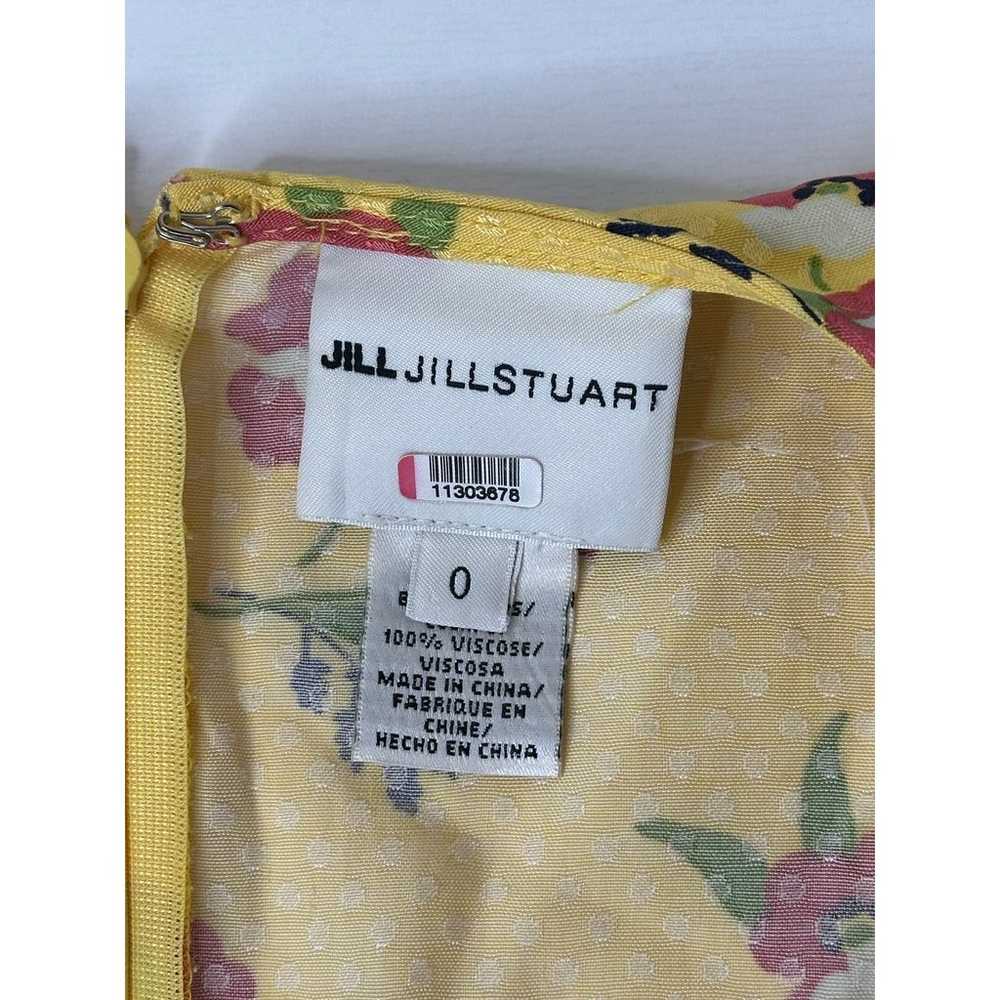 Jill Jill Stuart Puff Sleeve Midi Dress Yellow w/… - image 4