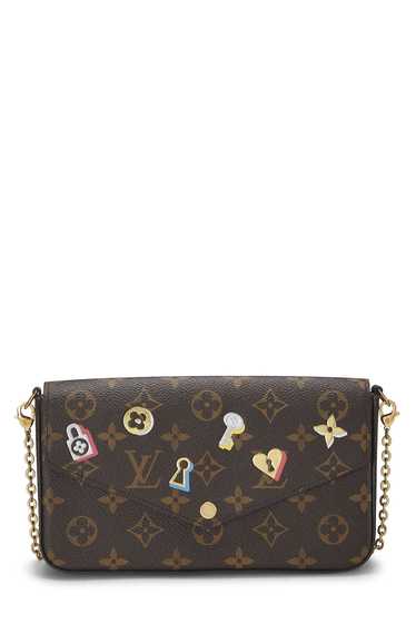 Monogram Canvas Love Lock Felice