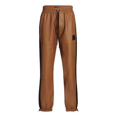 Amiri Leather trousers - image 1