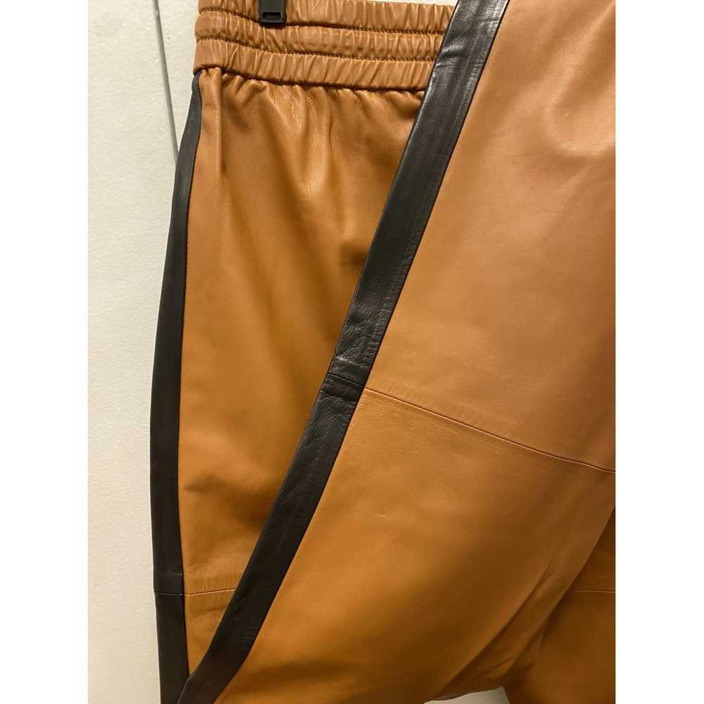 Amiri Leather trousers - image 8