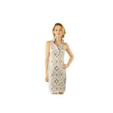 Gretchen Scott Jersey Sleeveless Ruffneck Dress, … - image 1