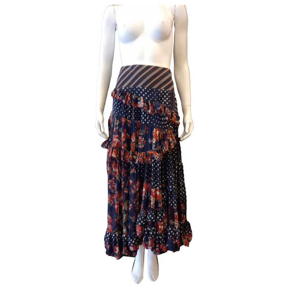 Kenzo Silk maxi skirt - image 1