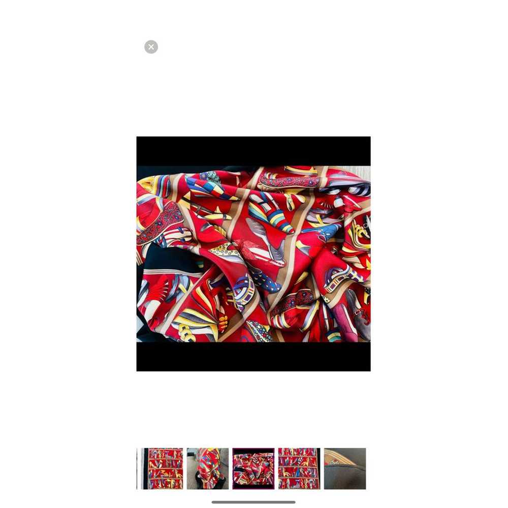 Salvatore Ferragamo Silk scarf - image 8