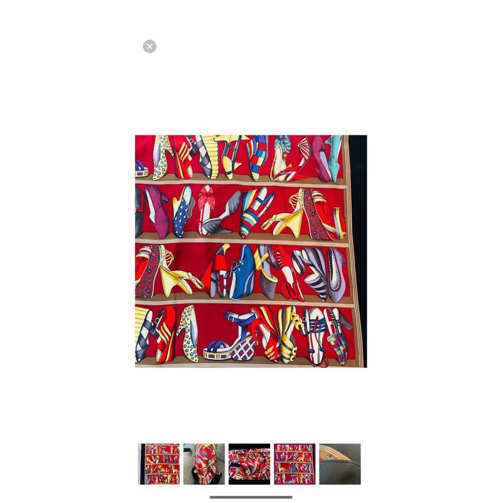 Salvatore Ferragamo Silk scarf - image 9