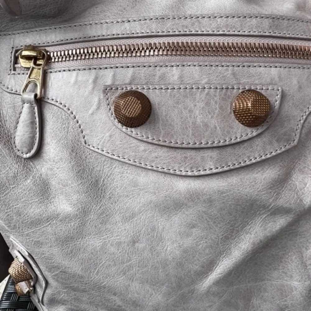 Balenciaga Day exotic leathers handbag - image 7