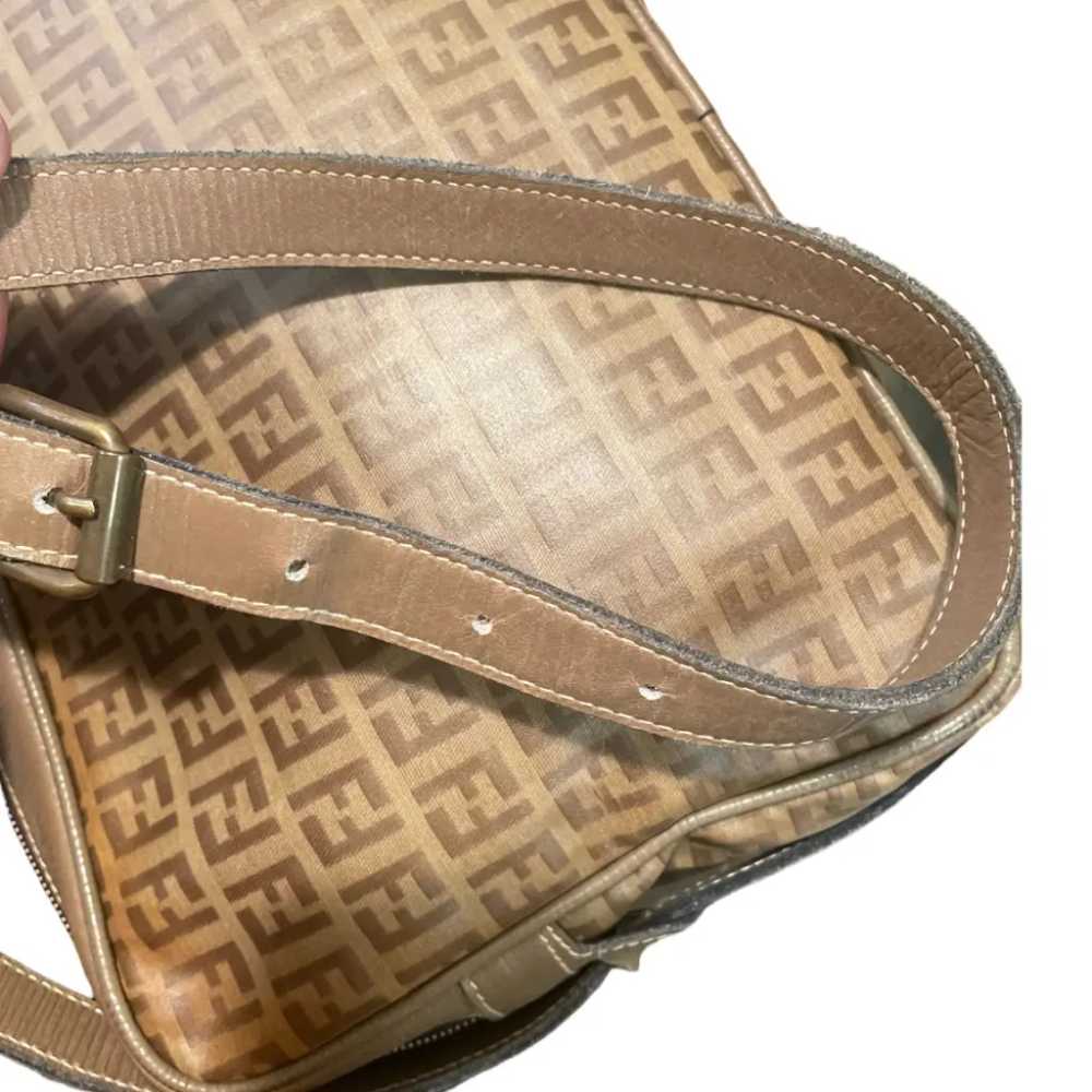 Fendi Double F leather handbag - image 8